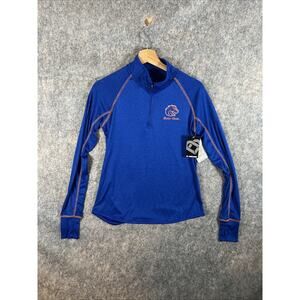 Women’s Boise State Broncos Football Long Sleeve Fleece Pullover Size Medium NEW